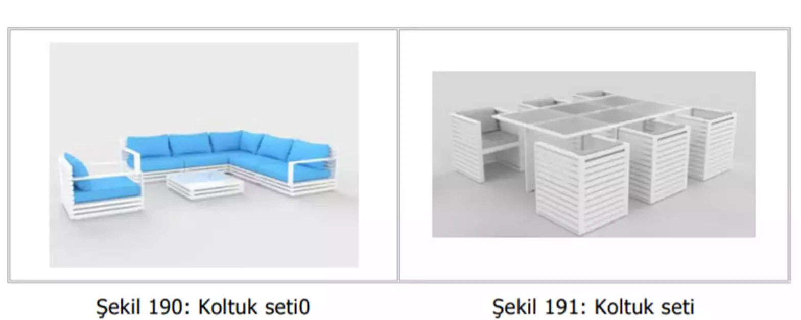 örnek mobilya set tasarım başvuruları-Isparta Patent