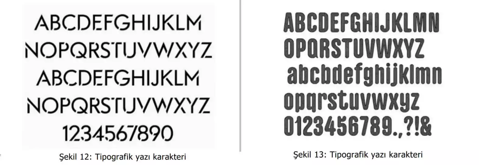 tipografik yazı karakter örnekleri-Isparta Patent